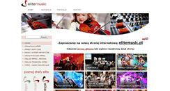 Desktop Screenshot of elite-music.pl